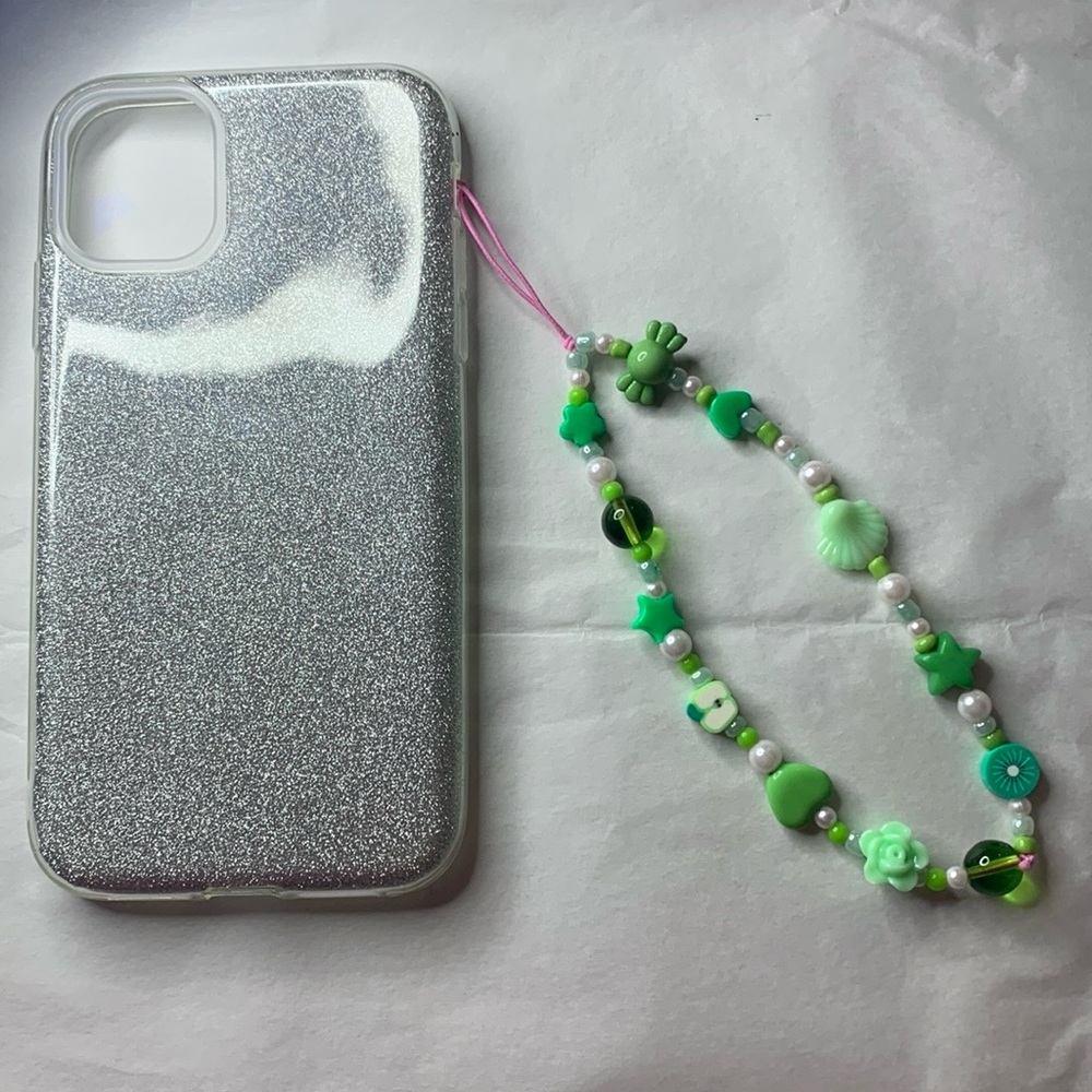 5/$20 ENTIRE SHOP CLEARANCE “Sour” 💚🥝🍬🍏 green aesthetic y2k beaded phone strap